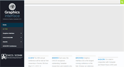 Desktop Screenshot of graphicsinterface.org
